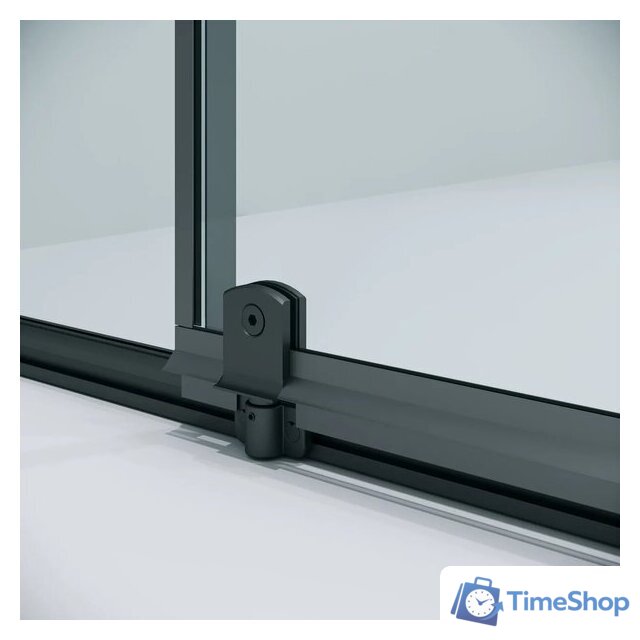 Душевая дверь Niagara Nova NG-35-12AGR 120х195 (графит/прозрачное стекло) - Изображение №7 — Интернет-магазин Time-Shop