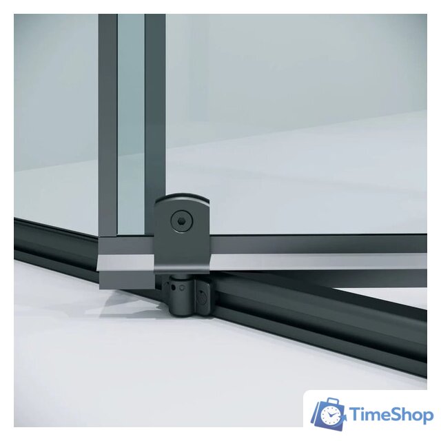 Душевая дверь Niagara Nova NG-35-12AGR 120х195 (графит/прозрачное стекло) - Изображение №5 — Интернет-магазин Time-Shop