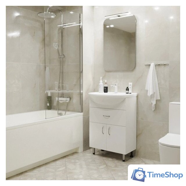  Mixline Тумба с умывальником Мистраль-60 555210 + Уют 60 - Изображение №5 — Интернет-магазин Time-Shop