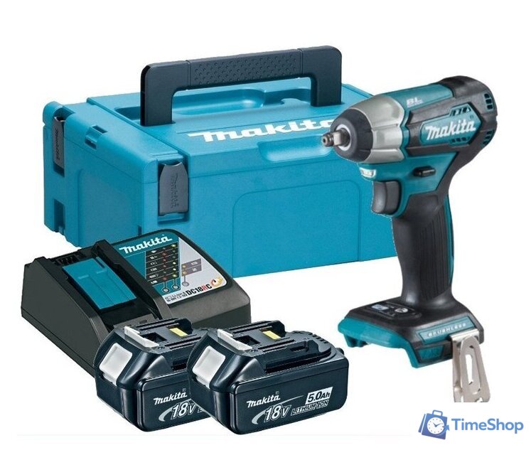 Гайковерт Makita DTW180RTJ (с 2-мя АКБ, кейс) - Изображение №1 — Интернет-магазин Time-Shop