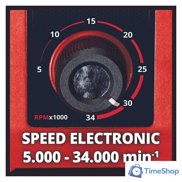 Гравер Einhell TE-MT 18/34 Li Solo 4419360 (без АКБ) - Изображение №7 — Интернет-магазин Time-Shop