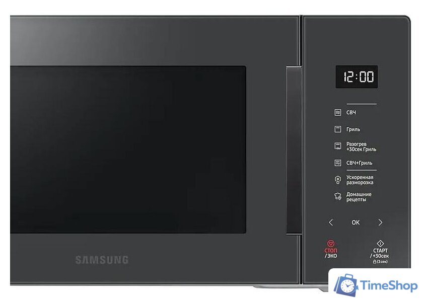 Микроволновая печь Samsung MG23T5018AC/BW - Изображение №6 — Интернет-магазин Time-Shop