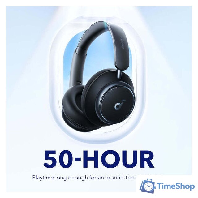 Наушники Anker SoundCore Space Q45 (черный) - Изображение №5 — Интернет-магазин Time-Shop