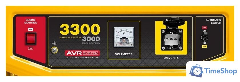 Бензиновый генератор Steher GS-4500 - Изображение №4 — Интернет-магазин Time-Shop