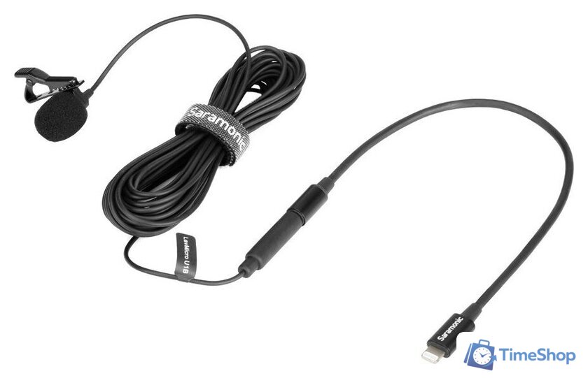 Проводной микрофон Saramonic LavMicro U1B - Изображение №1 — Интернет-магазин Time-Shop