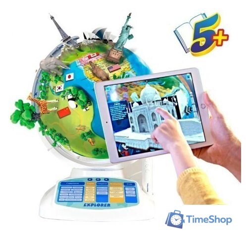 Школьный глобус Praktica С умной ручкой и звездным небом STG2388 - Изображение №1 — Интернет-магазин Time-Shop