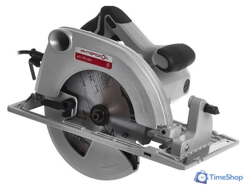 Дисковая (циркулярная) пила Интерскол ДП-190/1600 552.2.1.70 - Изображение №1 — Интернет-магазин Time-Shop