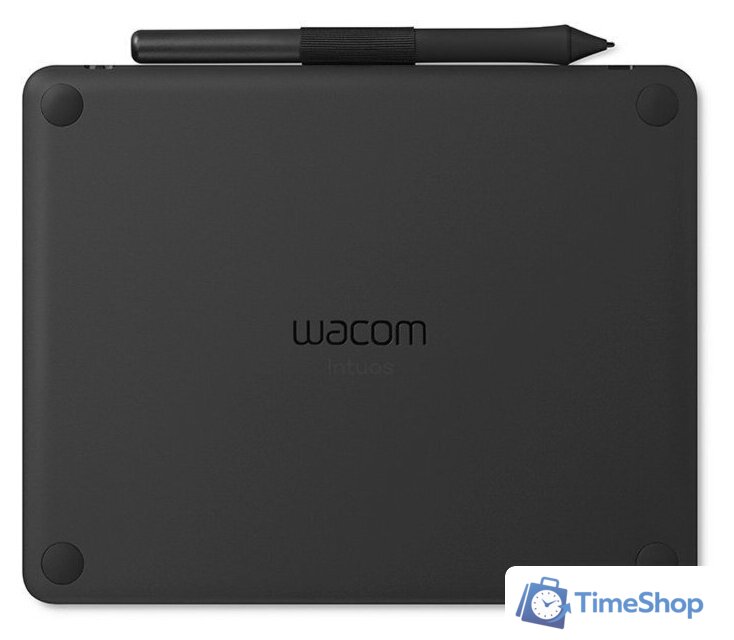 Графический планшет Wacom Intuos CTL-4100 (черный, маленький размер) - Изображение №2 — Интернет-магазин Time-Shop