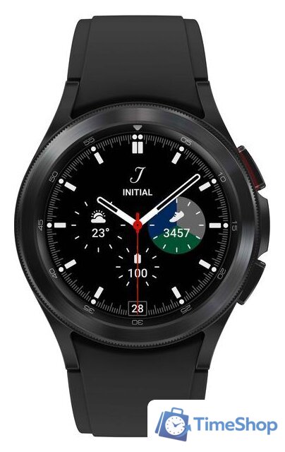 Умные часы Samsung Galaxy Watch4 Classic 42мм (черный) - Изображение №2 — Интернет-магазин Time-Shop