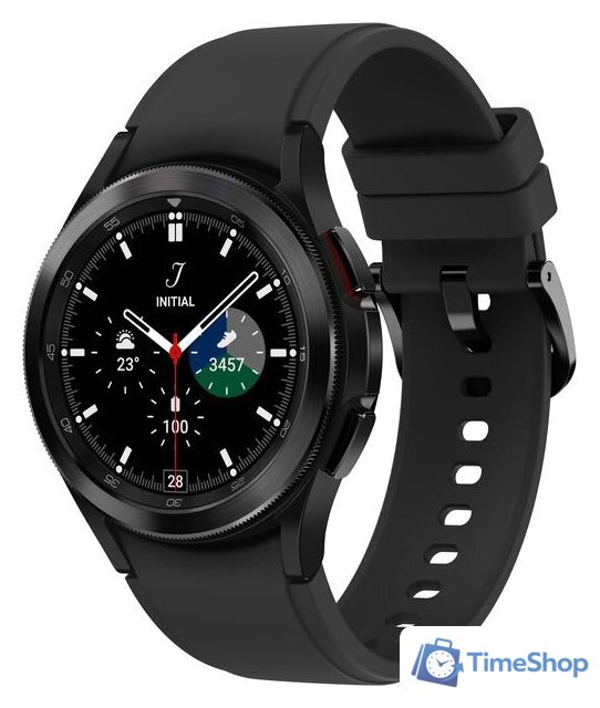 Умные часы Samsung Galaxy Watch4 Classic 42мм (черный) - Изображение №1 — Интернет-магазин Time-Shop