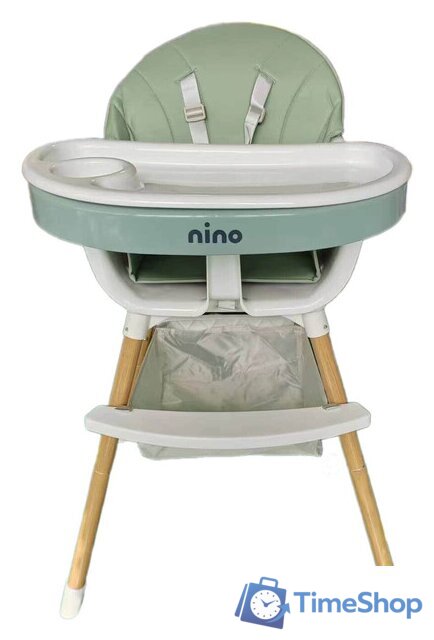 Высокий стульчик Nino Lark (зеленый) - Изображение №1 — Интернет-магазин Time-Shop