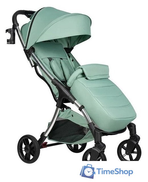 Коляска прогулочная «книга» Farfello Sunrise FS-005 (мятный/серебристый) - Изображение №4 — Интернет-магазин Time-Shop