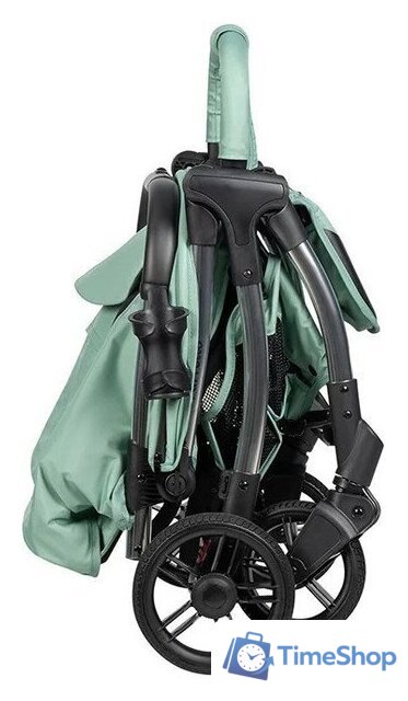 Коляска прогулочная «книга» Farfello Sunrise FS-005 (мятный/серебристый) - Изображение №8 — Интернет-магазин Time-Shop