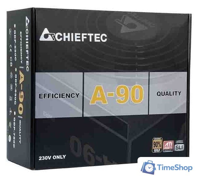 Блок питания Chieftec A-90 550W (GDP-550C) - Изображение №4 — Интернет-магазин Time-Shop