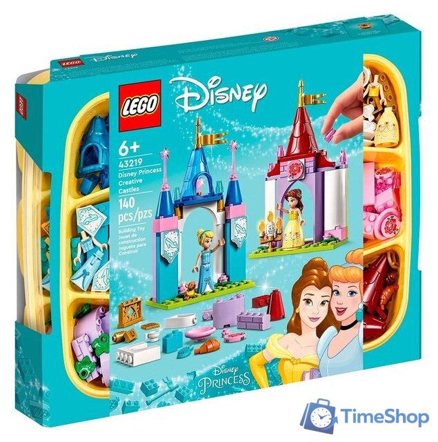 Конструктор LEGO Disney Princess 43219 Творческие замки принцесс Диснея - Изображение №1 — Интернет-магазин Time-Shop