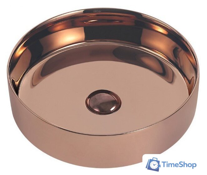 Умывальник Abber Bequem AC2109RG (розовое золото) - Изображение №1 — Интернет-магазин Time-Shop