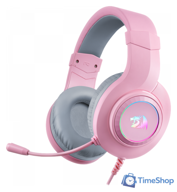 Наушники Redragon Hylas (розовый) - Изображение №1 — Интернет-магазин Time-Shop