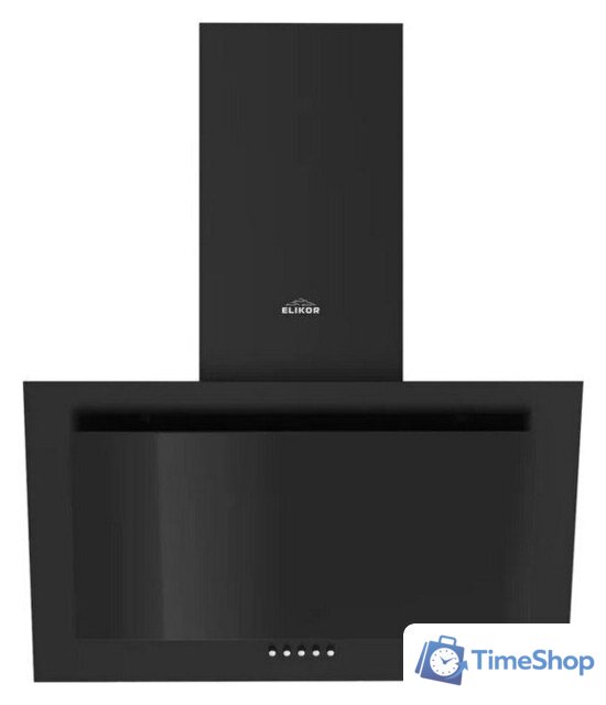 Кухонная вытяжка Elikor Коралл 60П-430-К3Д 266401 (черный/черное стекло) - Изображение №2 — Интернет-магазин Time-Shop