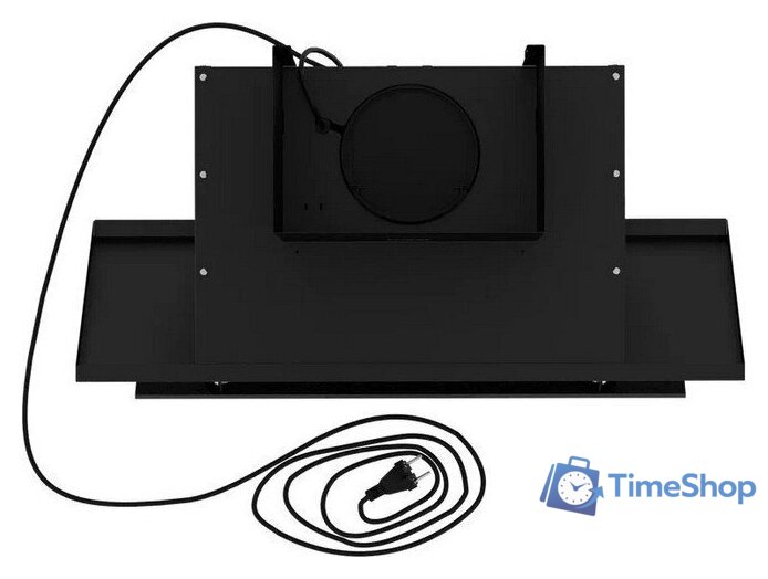 Кухонная вытяжка Elikor Коралл 60П-430-К3Д 266401 (черный/черное стекло) - Изображение №9 — Интернет-магазин Time-Shop