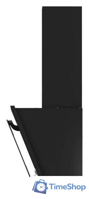 Кухонная вытяжка Elikor Коралл 60П-430-К3Д 266401 (черный/черное стекло) - Изображение №3 — Интернет-магазин Time-Shop