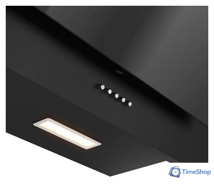 Кухонная вытяжка Elikor Коралл 60П-430-К3Д 266401 (черный/черное стекло) - Изображение №6 — Интернет-магазин Time-Shop