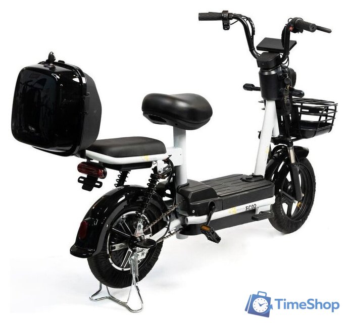 Электроскутер NOVA EC02 (графит, с кофром, без цепи) - Изображение №7 — Интернет-магазин Time-Shop