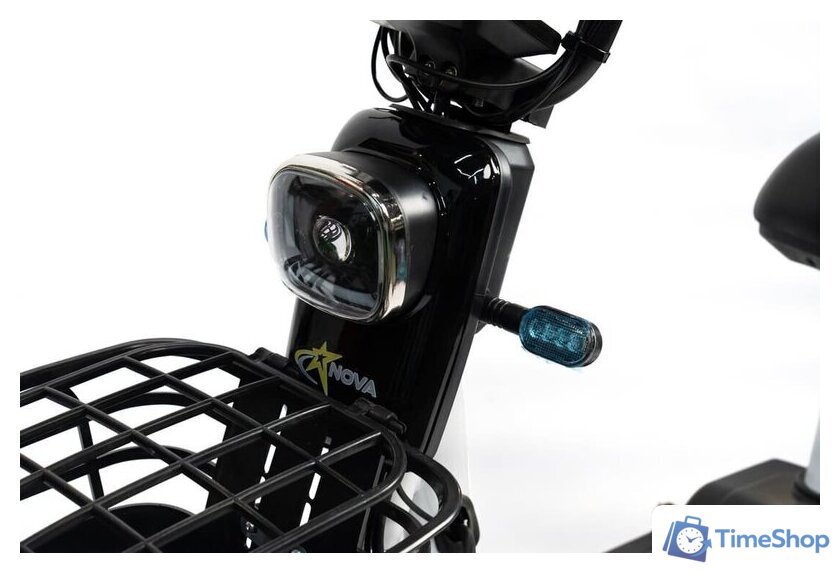 Электроскутер NOVA EC02 (графит, с кофром, без цепи) - Изображение №10 — Интернет-магазин Time-Shop