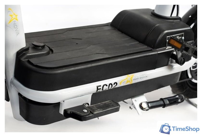 Электроскутер NOVA EC02 (графит, с кофром, без цепи) - Изображение №9 — Интернет-магазин Time-Shop