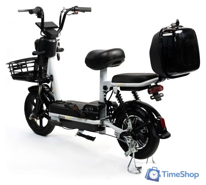 Электроскутер NOVA EC02 (графит, с кофром, без цепи) - Изображение №12 — Интернет-магазин Time-Shop