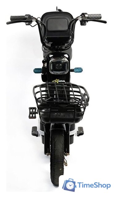 Электроскутер NOVA EC02 (графит, с кофром, без цепи) - Изображение №4 — Интернет-магазин Time-Shop