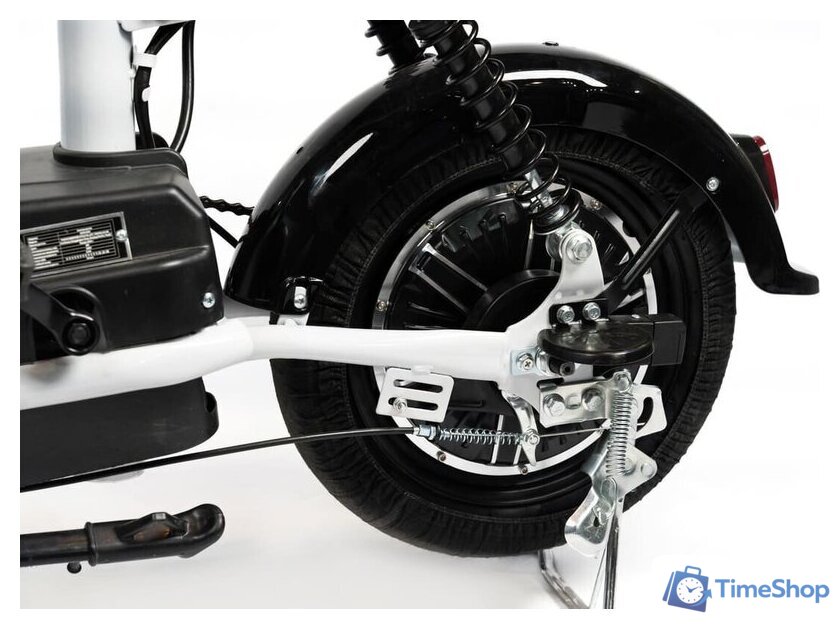 Электроскутер NOVA EC02 (графит, с кофром, без цепи) - Изображение №13 — Интернет-магазин Time-Shop