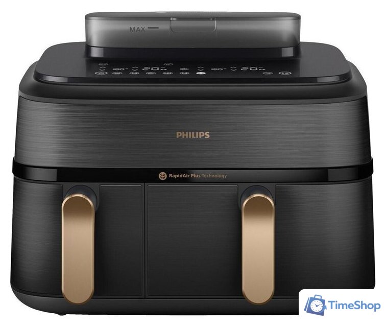Аэрогриль (аэрофритюрница) Philips 5000 Series Ovi Dual Basket NA552/00 - Изображение №1 — Интернет-магазин Time-Shop
