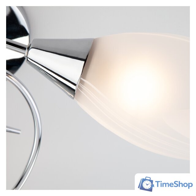 Припотолочная люстра Евросвет Virginia 30100/3 (хром) - Изображение №2 — Интернет-магазин Time-Shop