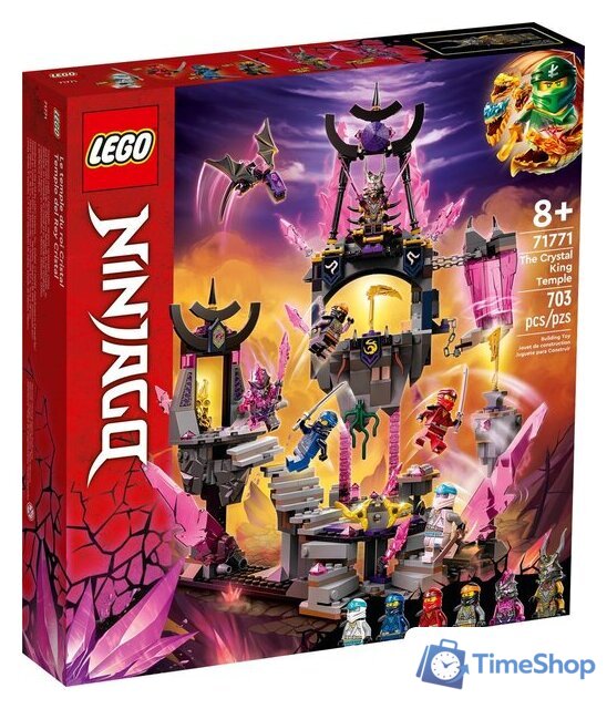 Конструктор LEGO Ninjago 71771 Храм Кристального Короля - Изображение №1 — Интернет-магазин Time-Shop
