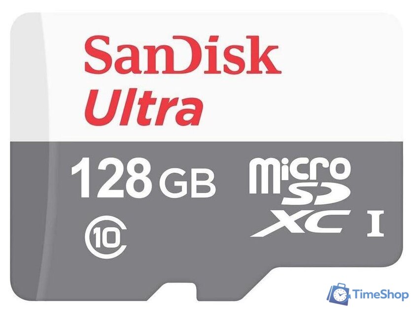 Карта памяти SanDisk microSDXC SDSQUNR-128G-GN6MN 128GB - Изображение №1 — Интернет-магазин Time-Shop