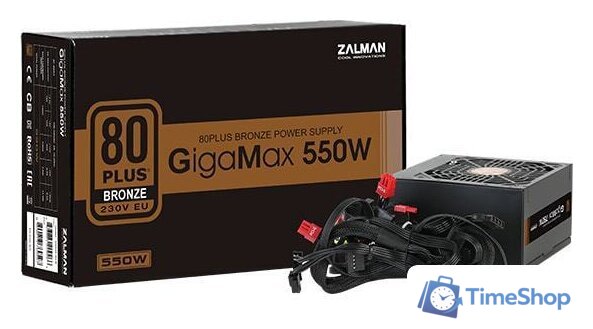 Блок питания Zalman GigaMax ZM550-GVII - Изображение №4 — Интернет-магазин Time-Shop