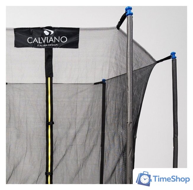 Батут Calviano Smile 252 см-8FT INSIDE с внутренней сеткой складной - Изображение №6 — Интернет-магазин Time-Shop