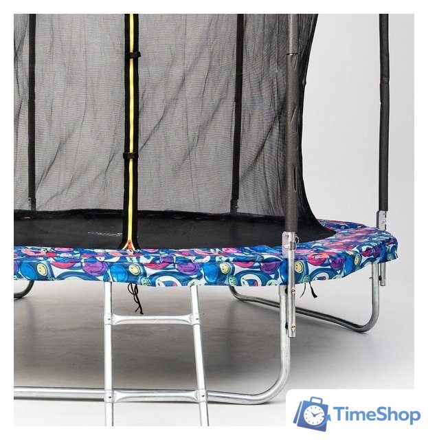 Батут Calviano Smile 252 см-8FT INSIDE с внутренней сеткой складной - Изображение №7 — Интернет-магазин Time-Shop