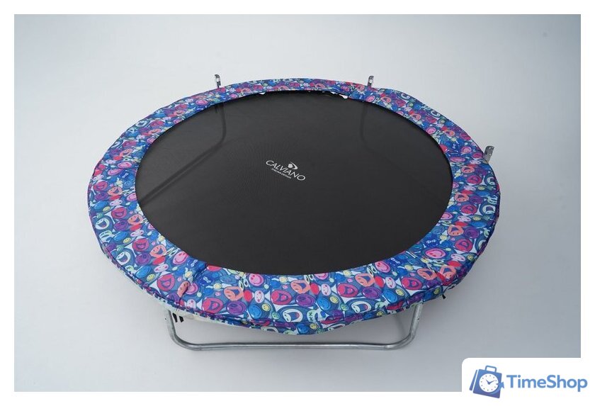 Батут Calviano Smile 252 см-8FT INSIDE с внутренней сеткой складной - Изображение №4 — Интернет-магазин Time-Shop