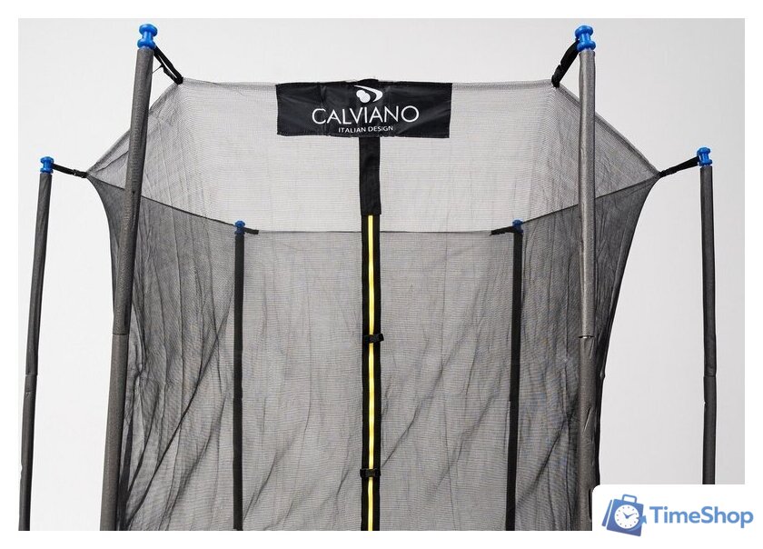 Батут Calviano Smile 252 см-8FT INSIDE с внутренней сеткой складной - Изображение №5 — Интернет-магазин Time-Shop