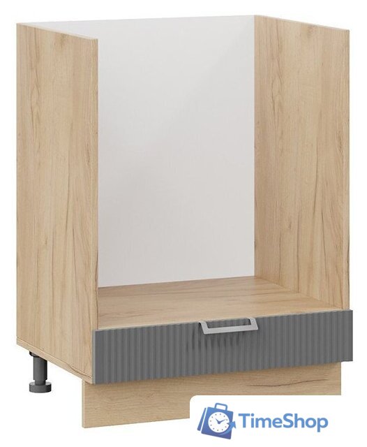 Шкаф напольный Трия Кимберли 1Н6Б (дуб крафт золотой/титан) - Изображение №1 — Интернет-магазин Time-Shop