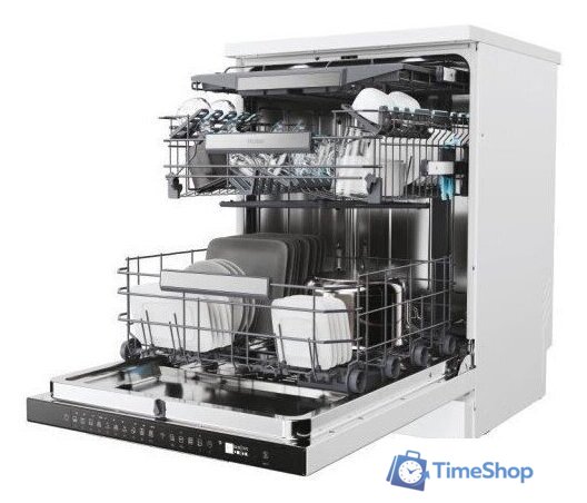 Отдельностоящая посудомоечная машина Haier XF 6B2M3PW - Изображение №3 — Интернет-магазин Time-Shop