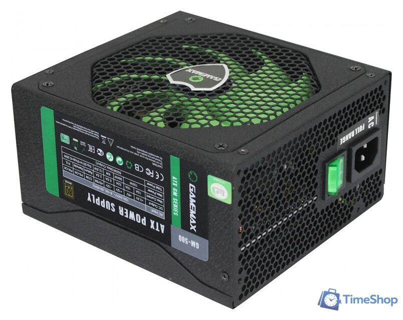 Блок питания GameMax GM-500 - Изображение №1 — Интернет-магазин Time-Shop