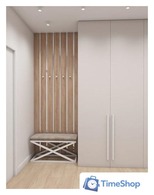 Банкетка Hype Mebel Трингл (белый/синий) - Изображение №2 — Интернет-магазин Time-Shop