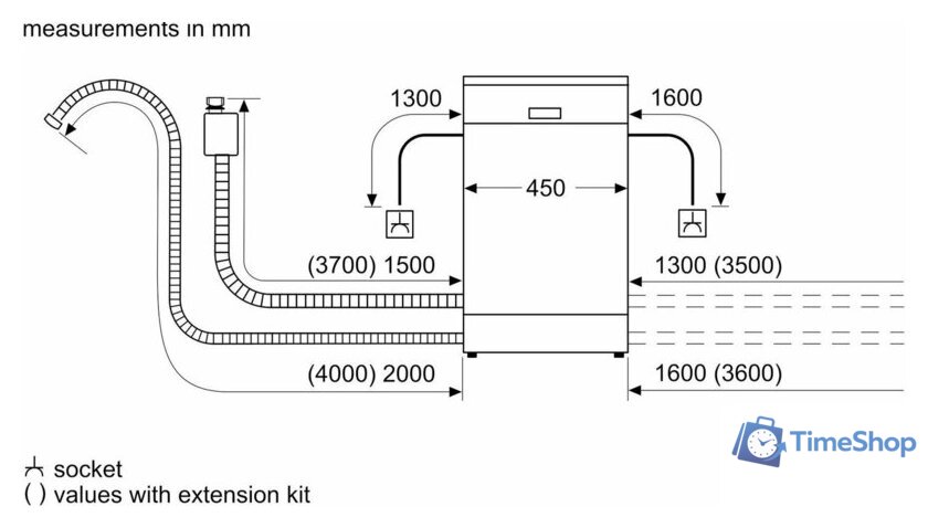 Встраиваемая посудомоечная машина Bosch Serie 8 SPV8ZMX06Q - Изображение №13 — Интернет-магазин Time-Shop