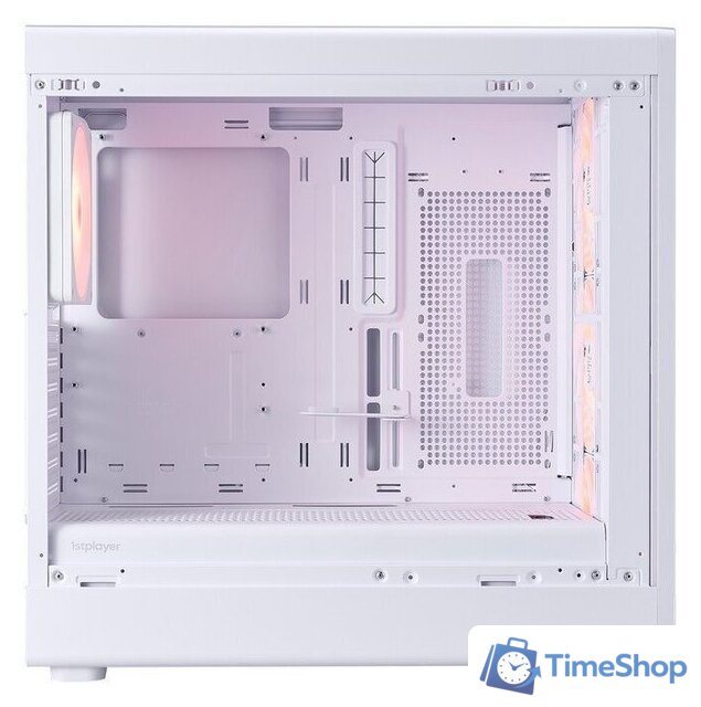 Корпус 1stPlayer AU8 ARGB AU8-WH-4FE7-14-W (белый) - Изображение №9 — Интернет-магазин Time-Shop