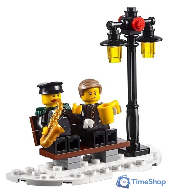 Конструктор LEGO Creator 10263 Пожарная часть в зимней деревне - Изображение №6 — Интернет-магазин Time-Shop