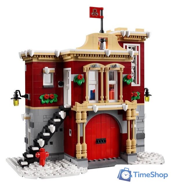 Конструктор LEGO Creator 10263 Пожарная часть в зимней деревне - Изображение №4 — Интернет-магазин Time-Shop