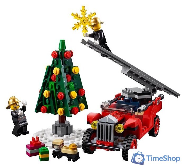 Конструктор LEGO Creator 10263 Пожарная часть в зимней деревне - Изображение №7 — Интернет-магазин Time-Shop