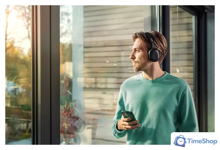 Наушники Philips TAH6506BK/00 - Изображение №13 — Интернет-магазин Time-Shop